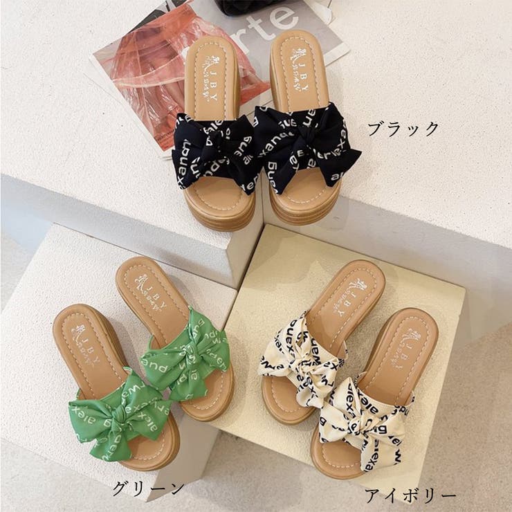 厚底サンダル ウエッジソール 韓国風 | NinaetLina | 詳細画像2 