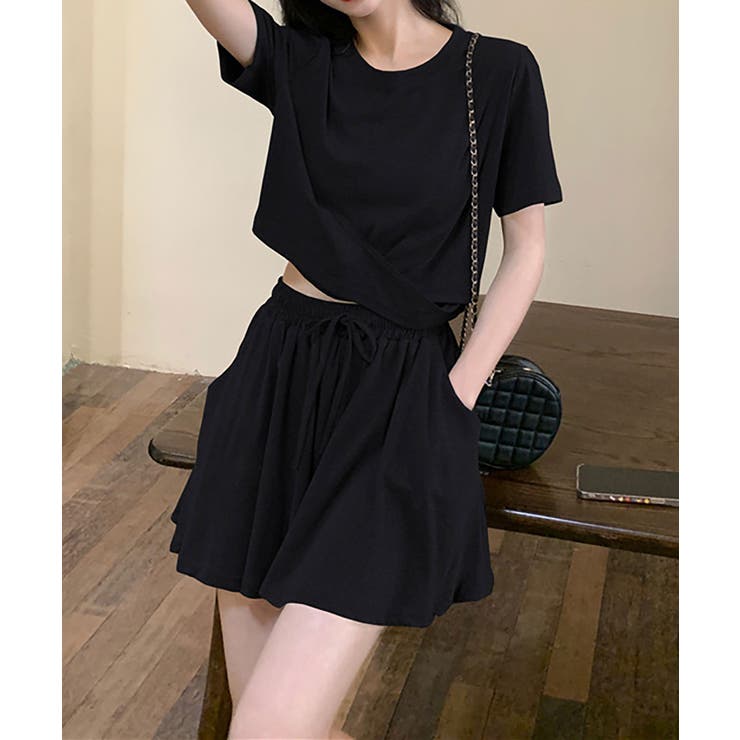 クロップド丈スエットセットアップ | NinaetLina | 詳細画像4 