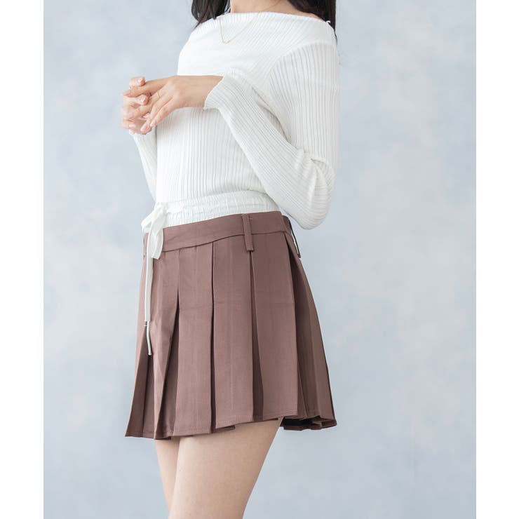 リボンプリーツスカート | NinaetLina | 詳細画像2 