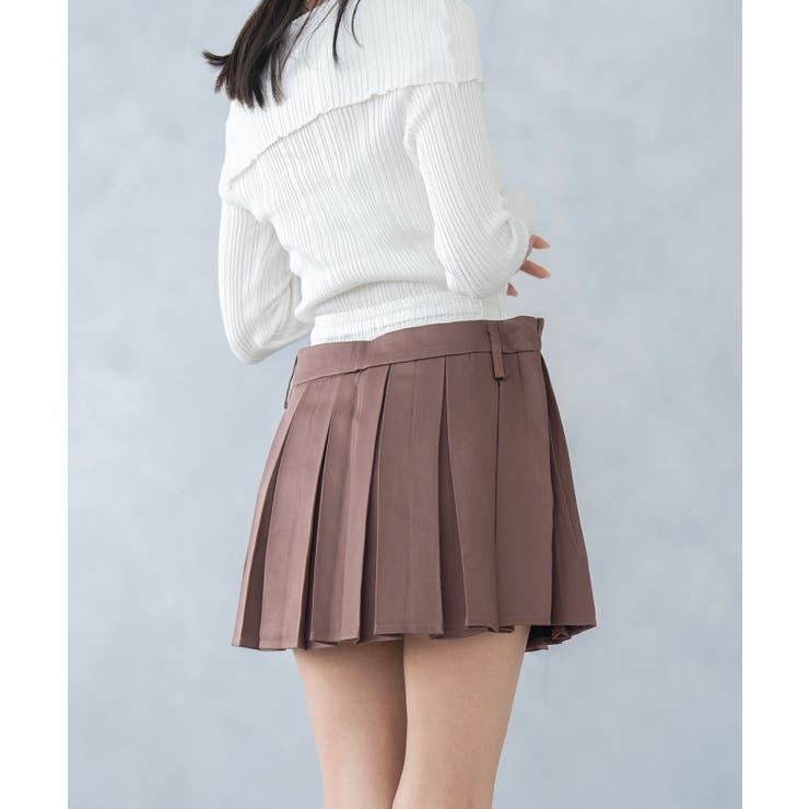 リボンプリーツスカート | NinaetLina | 詳細画像3 