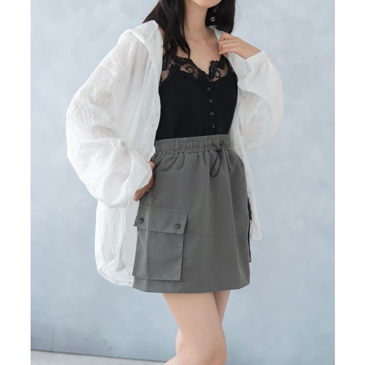 カーゴミニスカート | NinaetLina | 詳細画像9