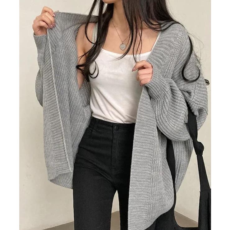 ニット カーディガン ミドルゲージ | NinaetLina | 詳細画像17 