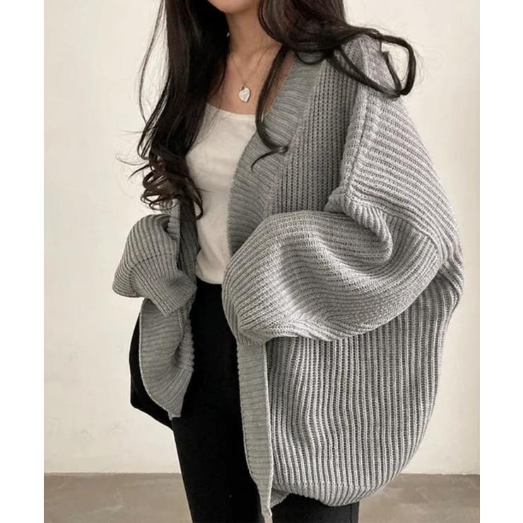 ニット カーディガン ミドルゲージ | NinaetLina | 詳細画像18 