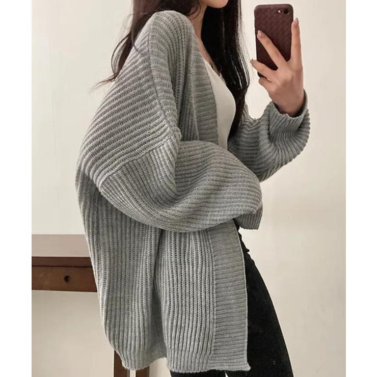 ニット カーディガン ミドルゲージ | NinaetLina | 詳細画像20 