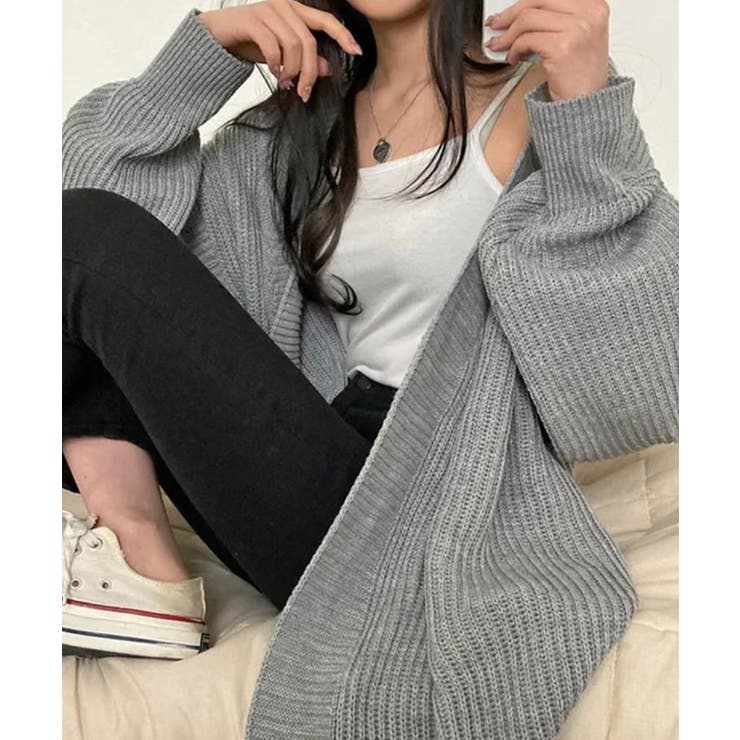 ニット カーディガン ミドルゲージ | NinaetLina | 詳細画像21 