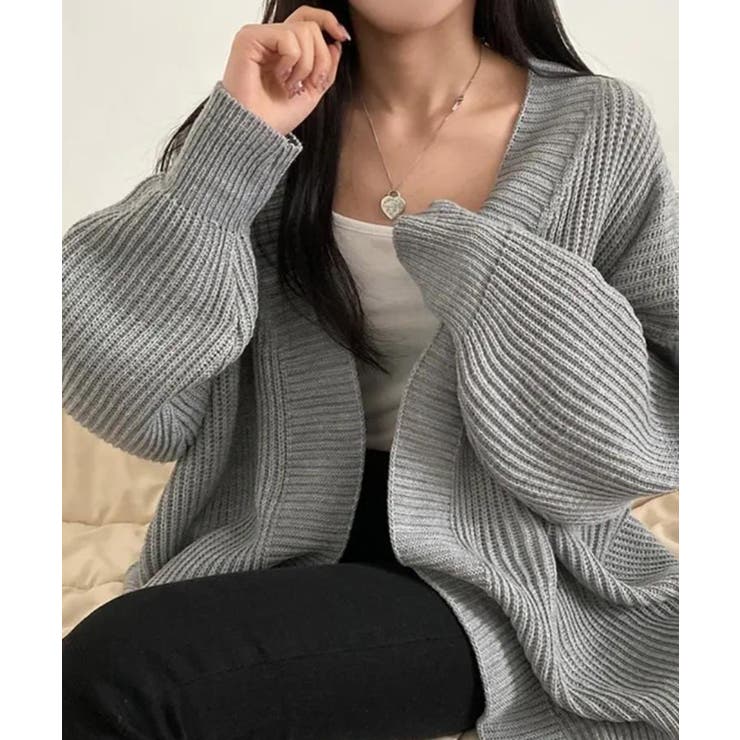 ニット カーディガン ミドルゲージ | NinaetLina | 詳細画像22 