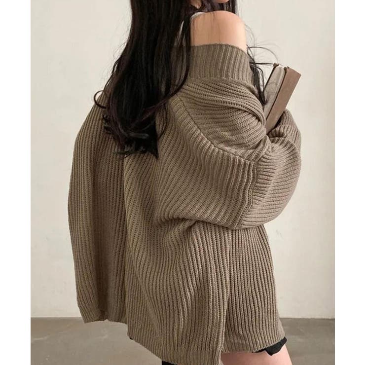 ニット カーディガン ミドルゲージ | NinaetLina | 詳細画像3 