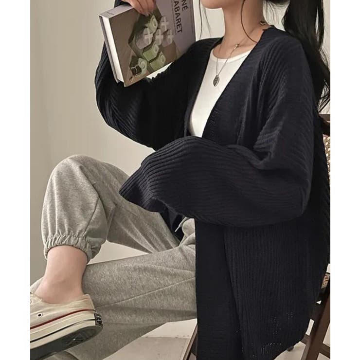 ニット カーディガン ミドルゲージ | NinaetLina | 詳細画像5 