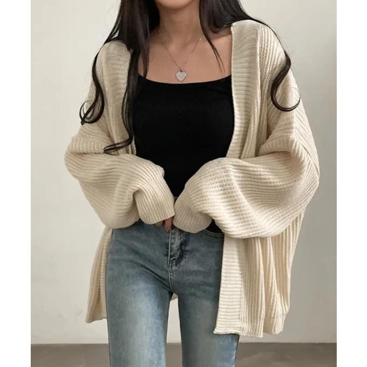 ニット カーディガン ミドルゲージ | NinaetLina | 詳細画像7 