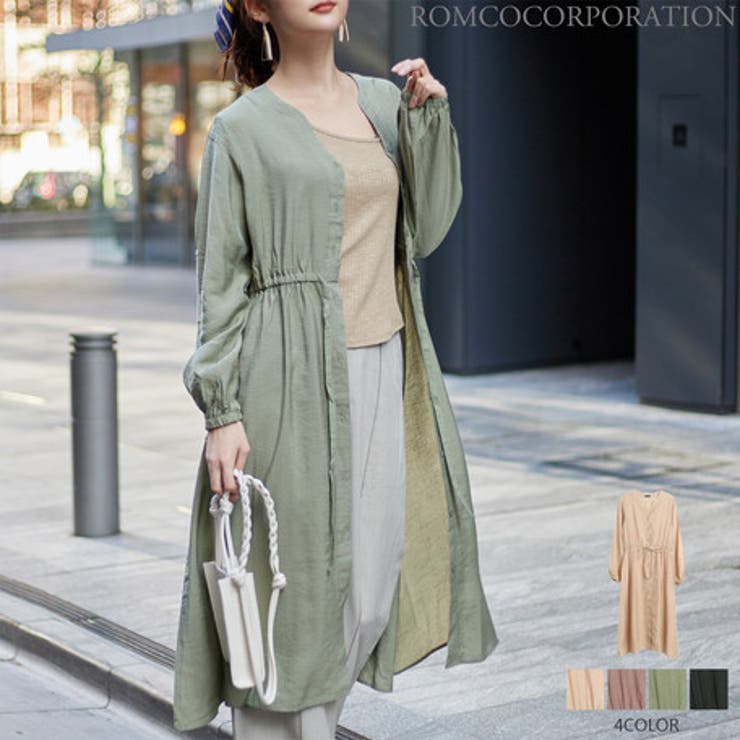 シアー素材ガウンワンピース レディース トップス | NinaetLina | 詳細画像1 