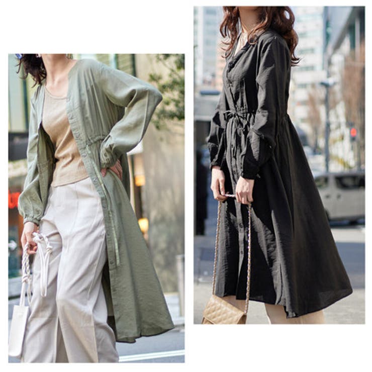 シアー素材ガウンワンピース レディース トップス | NinaetLina | 詳細画像2 