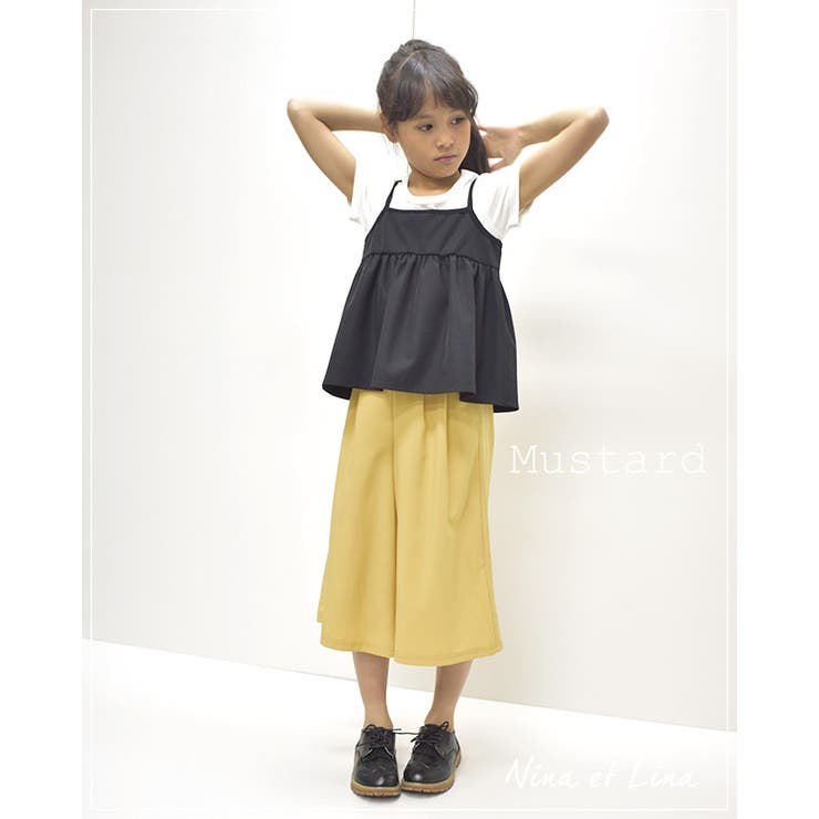 シフォンガウチョパンツ キッズ 1 品番 Nelw Ninaetlina ニナエリナ のレディースファッション通販 Shoplist ショップリスト