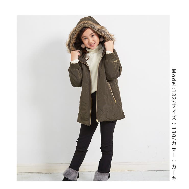 フード取り外し可能キルト防寒アウター 1 130 品番 Nelw Ninaetlina ニナエリナ のレディース ファッション通販 Shoplist ショップリスト