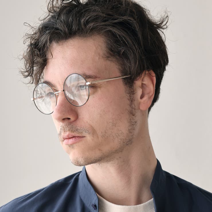 ラウンドめがね メタルフレーム 伊達メガネ | NinaetLina | 詳細画像15 