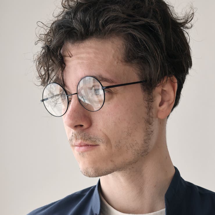 COL.3 | ラウンドめがね メタルフレーム 伊達メガネ | NinaetLina