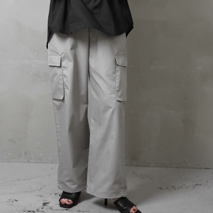 裾ドロストカーゴパンツ[品番：NELW0001587]｜NinaetLina