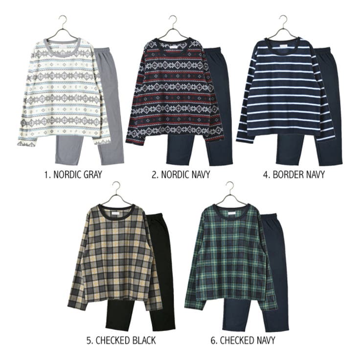 メンズ ルームウェア フリース | NinaetLina | 詳細画像2 