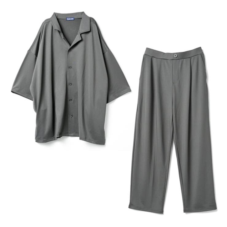 高撥水 男女兼用オープンカラーシャツ上下 | NinaetLina | 詳細画像9 