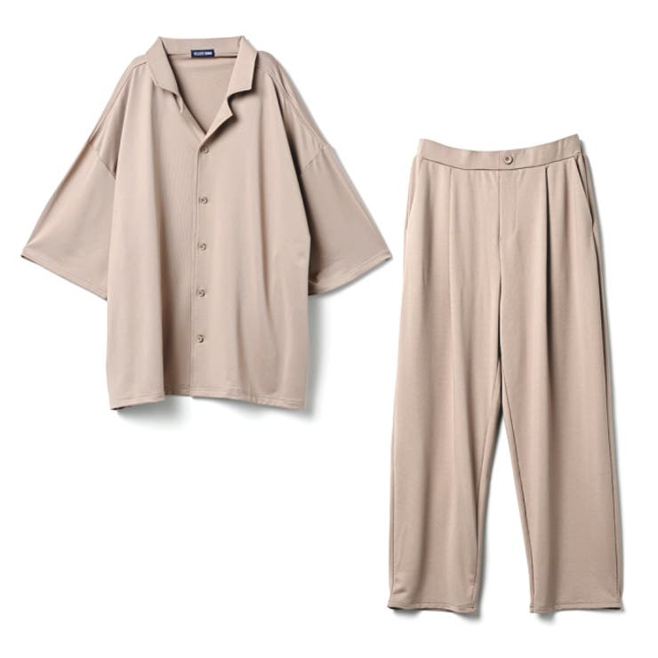 高撥水 男女兼用オープンカラーシャツ上下 | NinaetLina | 詳細画像10 