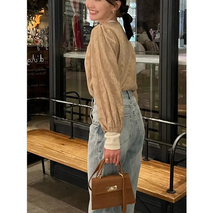 シャーリング長袖ブラウス レディース 長袖 | NinaetLina | 詳細画像21 