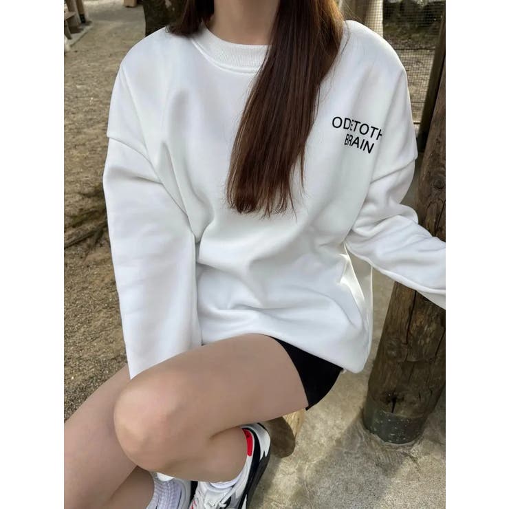 裏起毛スエットトレーナー レディーストップス 秋冬新作 | NinaetLina | 詳細画像19 