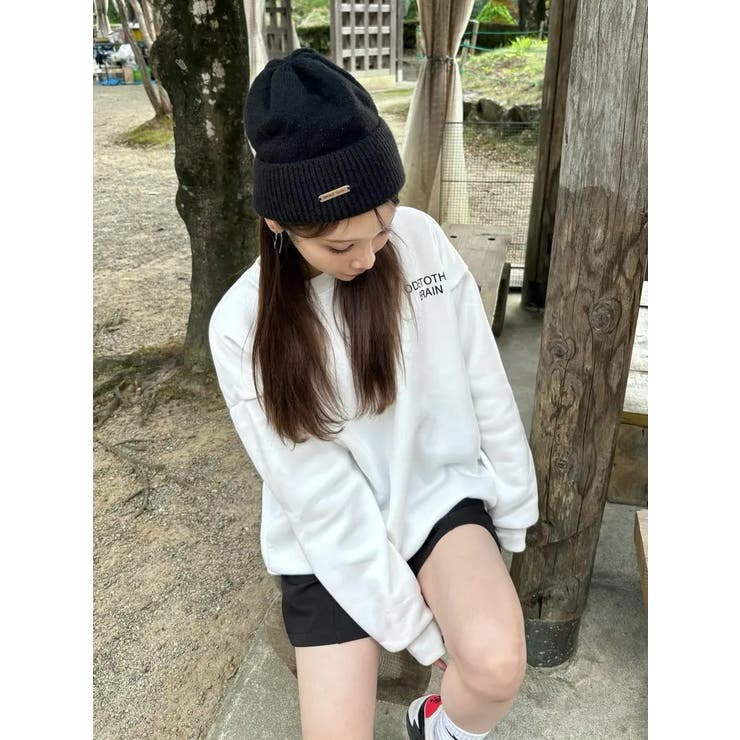 裏起毛スエットトレーナー レディーストップス 秋冬新作 | NinaetLina | 詳細画像21 