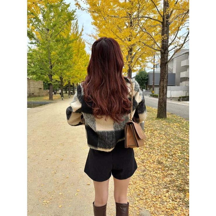 コーデュロイショートパンツ レディース 無地 | NinaetLina | 詳細画像15 