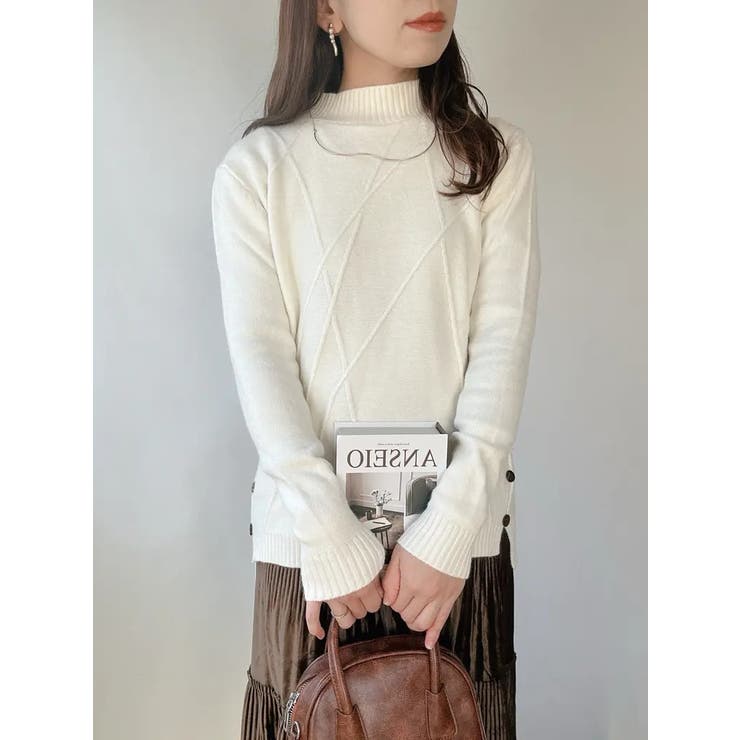 プチハイネックニット レディース トップス | NinaetLina | 詳細画像9 