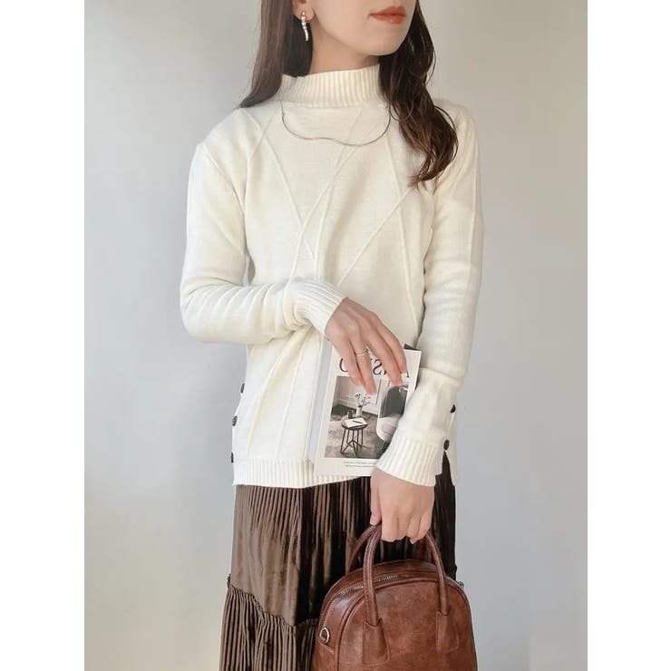 プチハイネックニット レディース トップス | NinaetLina | 詳細画像12 