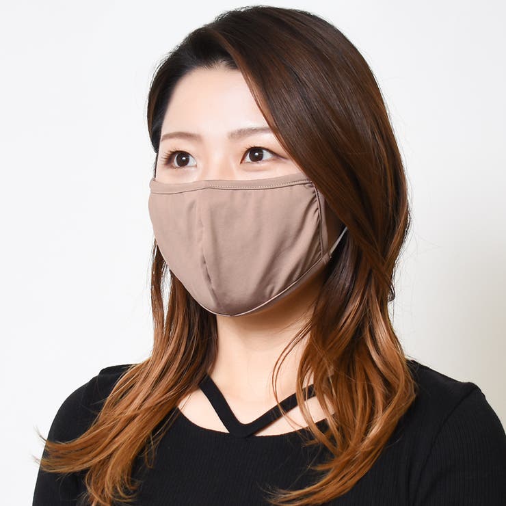 ブラウン | 洗えるマスク1パック3枚入りセット 在庫あり 立体 | NinaetLina