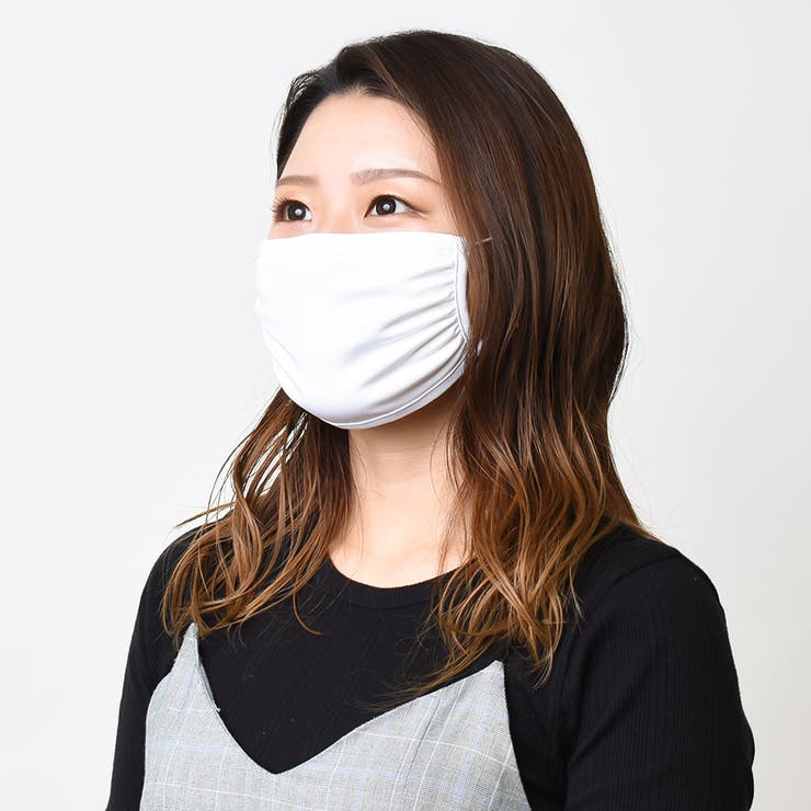 ホワイト | 洗えるマスク 1パック3枚セット 在庫あり | NinaetLina