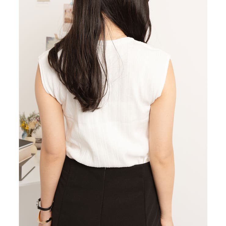 サマーニット 半袖 レディース | NinaetLina | 詳細画像4 