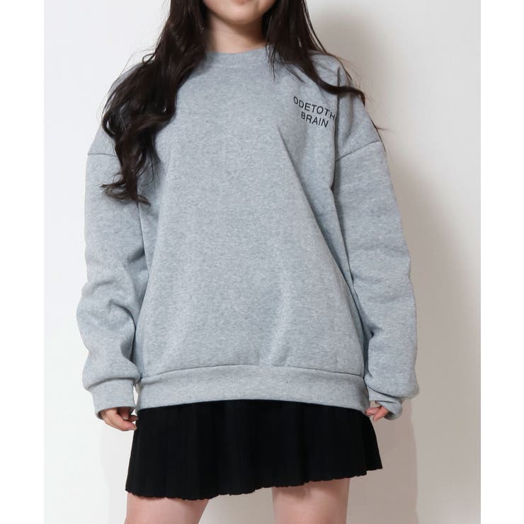 裏起毛スエットトレーナー レディーストップス 秋冬新作 | NinaetLina | 詳細画像15 