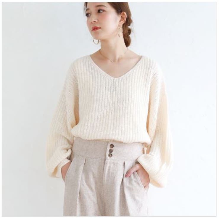 秋冬レディースゆるニットバルーンスリーブ新作トップス 楽天市場】≪10％OFF≫ニット レディース トップス ニット