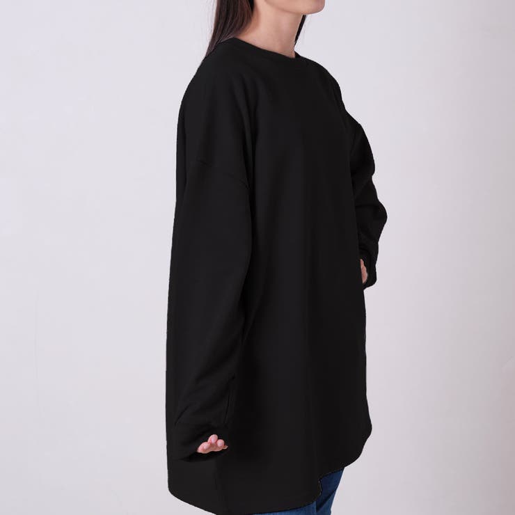 チュニックトレーナー レディース トップス[品番:NELW0001262 チュニックトレーナー レディース トップス[品番:NELW0001262