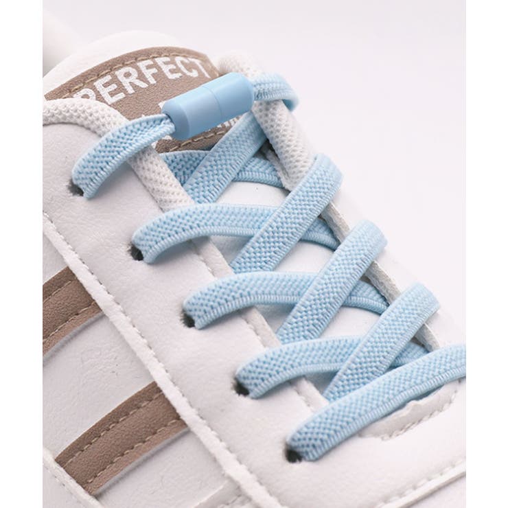 スカイブルー | 靴紐 スニーカー ゴム | ninon