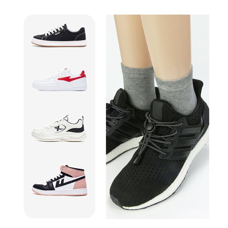 靴紐 結ばない ゴム | ninon | 詳細画像5 