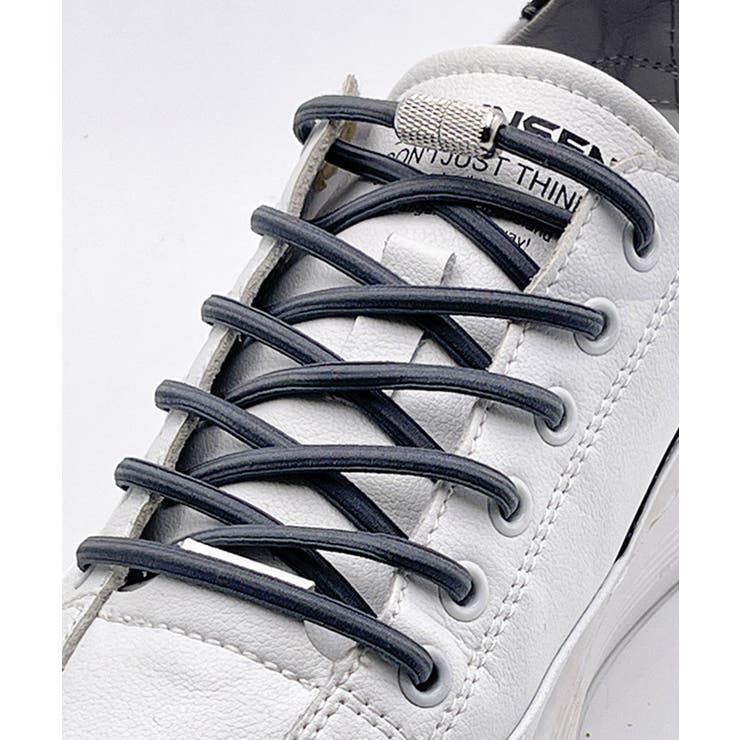 ダークグレー | 靴紐 結ばない ゴム | ninon