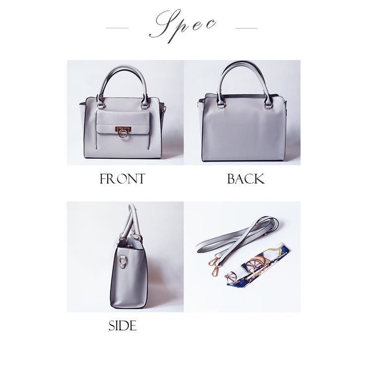 hanamichino グレー ハンドバッグ　新品 OUTLET】BARCLAY CLUB（バークレークラブ）編み込みミニバッグ