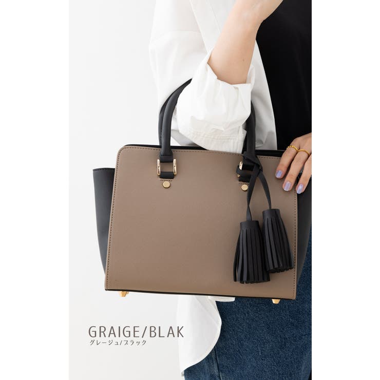 ハンドバッグ レディース 黒 | ninon | 詳細画像21 