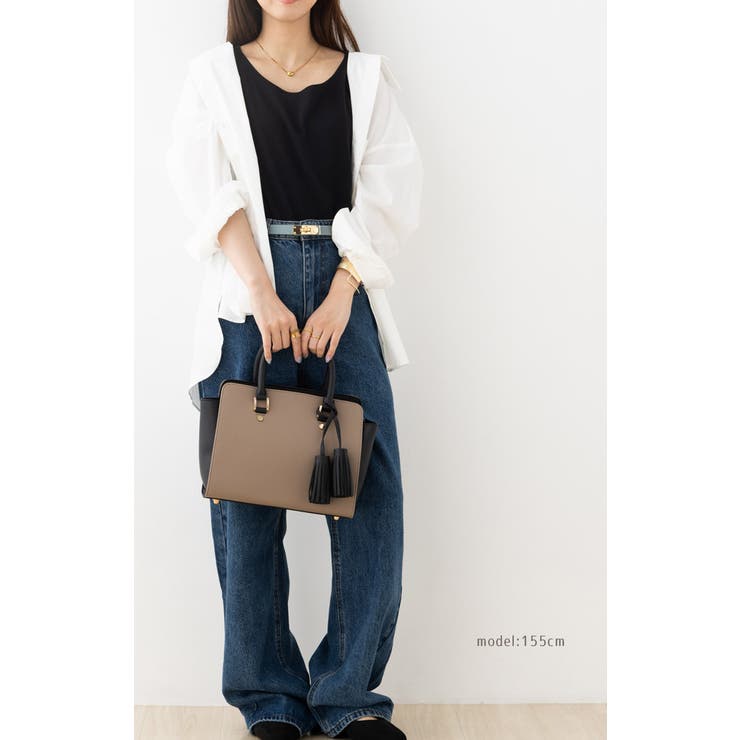 ハンドバッグ レディース 黒 | ninon | 詳細画像22 