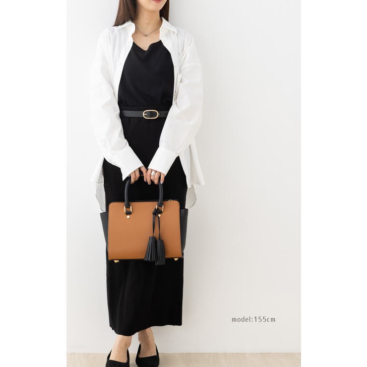 ハンドバッグ レディース 黒 | ninon | 詳細画像46 