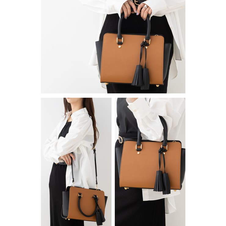 ハンドバッグ レディース 黒 | ninon | 詳細画像47 