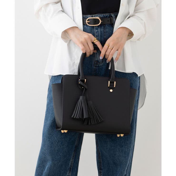 ブラック | ハンドバッグ レディース 黒 | ninon