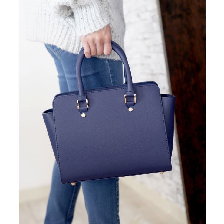 ネイビー | ハンドバッグ レディース 黒 | ninon