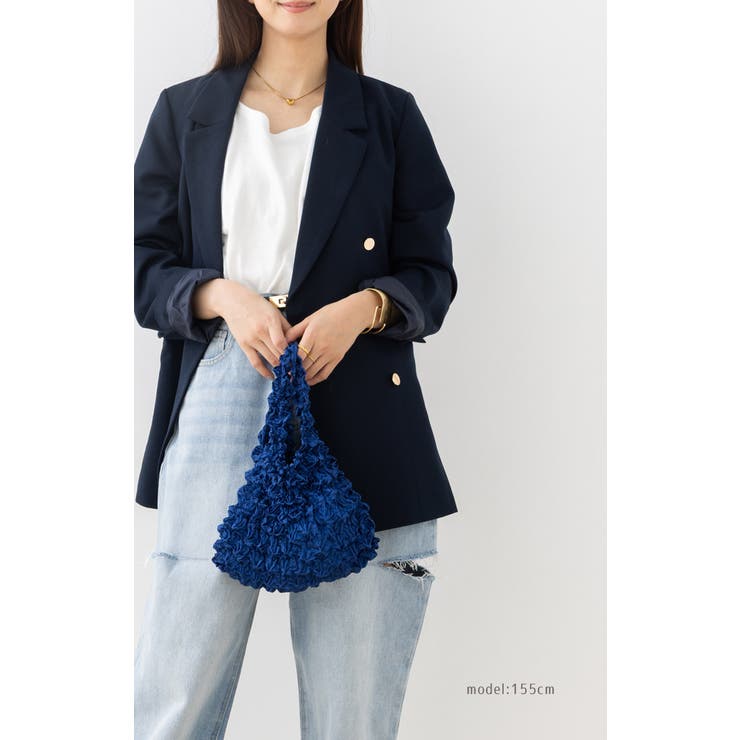 エコバッグ おしゃれ くしゅくしゅ | ninon | 詳細画像16 