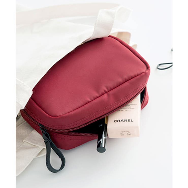 CHANEL 大容量 トラベルポーチ 小物入れ メイクポーチ ポーチ