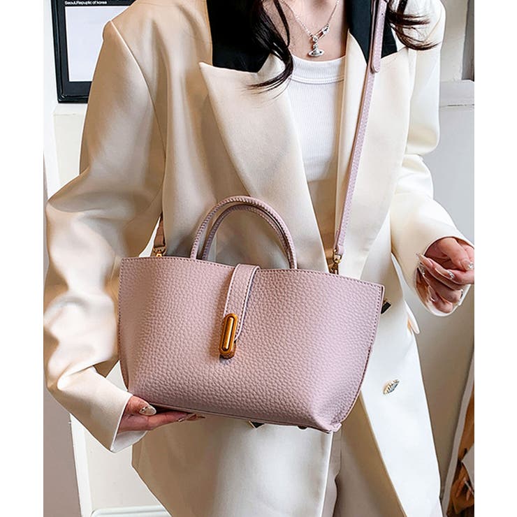 スモークピンク | ハンドバッグ 小さめ レディース | ninon