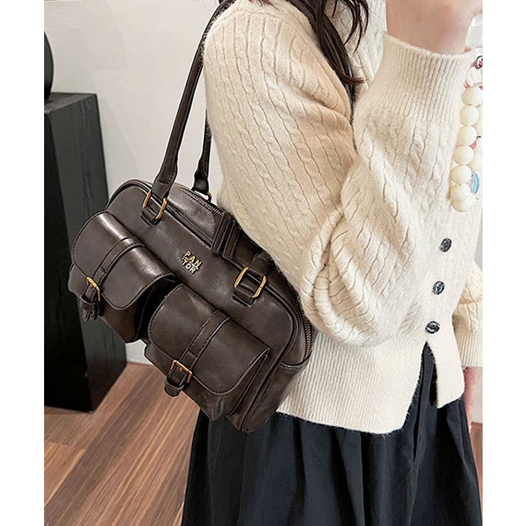 モカ | ショルダーバッグ ハンドバッグ レディース | ninon