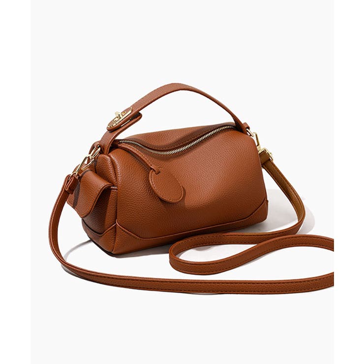 【LYN】Twisty ショルダーバッグ ブラウン Amazon | LYN ACCS PU チェーンストラップ ハンドバッグ